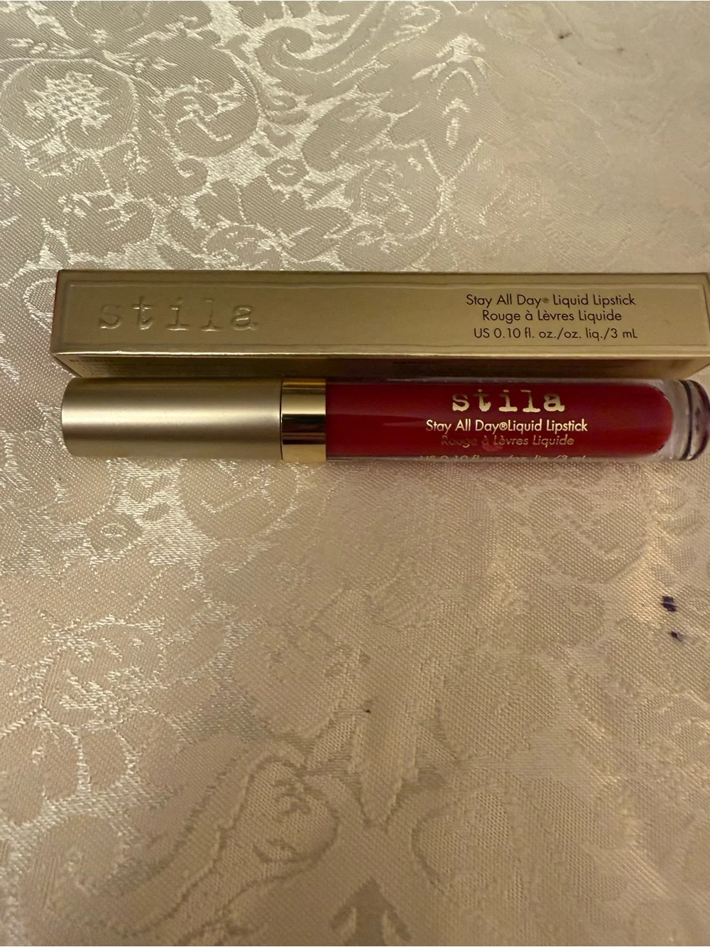 stila Stay All Day Matte Liquid Lipstick, Fiery Long Lasting Full 0.10 oz